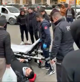 Esenyurt’ta trafik tartışmasında üzerine otomobil sürdüğü motokuryeyi yaraladı