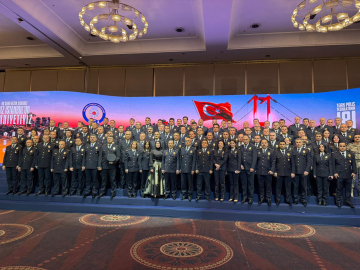 Bakan Bolat, Türk Polis Teşkilatı'nın 181'inci kuruluş yıl dönümü kutlamalarına katıldı / Görüntü eklendi