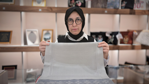 Depremzede tekstil ustasından dezavantajlı gruplara iyilik