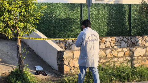 Bodrum'da evinin bahçesinde bıçaklanan kadın yaralandı