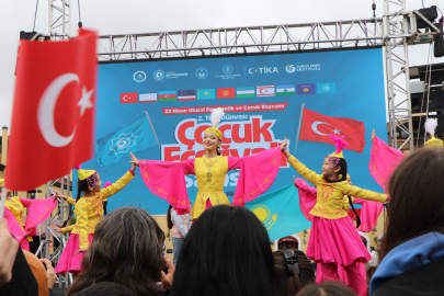 Samsun'da Türk Dünyası Çocuk Festivali