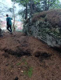 Tokat'ta toprak kayması ve kaya düşmesi nedeniyle 15 daire tahliye edildi
