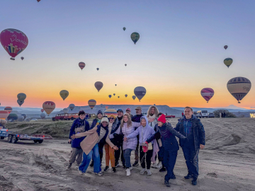 ABD ve Kanadalı tur operatörleri İstanbul ve Kapadokya’yı gezdi
