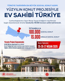 İletişim Başkanı Duran: İstanbul'da 100 bin konutun hak sahipleri belirlenecek