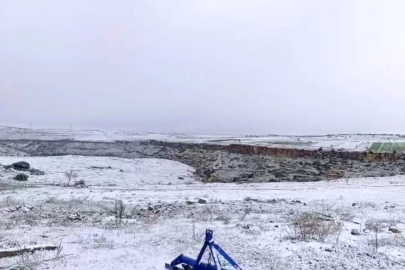 Kayseri’nin yüksek kesimleri beyaza büründü