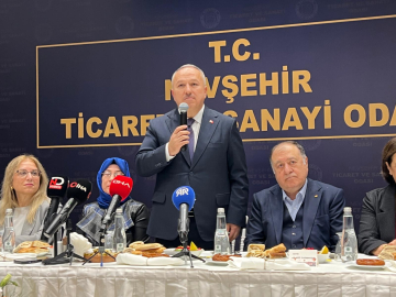 Emniyet Genel Müdürü Fidan'a, valilik yaptığı Nevşehir’de veda yemeği
