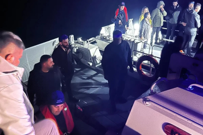 Van’da koydaki ormanda mahsur kalan off-road ekibini Sahil Güvenlik kurtardı