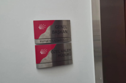 Kılıçdaoğlu'nun fotoğrafı genel merkeze tekrar asıldı