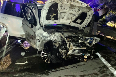 Burdur'da 4 aracın karıştığı zincirleme kaza: 3 ölü, 6 yaralı