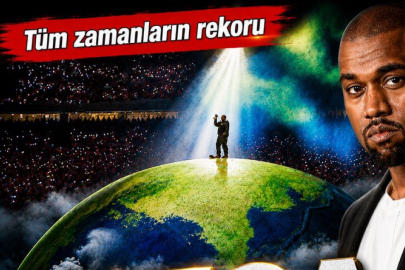 Kanye West İstanbul'u salladı!