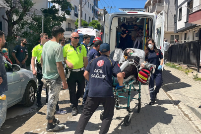 Hamile kadın ve 2 çocuğu yangında dumandan etkilendi