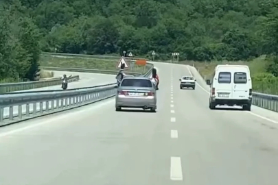 Otomobilin camlarından sarkanlara para cezası