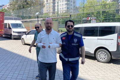 Eski eşini darbedip, iş yerine zarar verdi