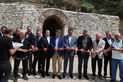 Amasya’da restorasyonu tamamlanan 200 yıllık Venk Suyu Ayazması hizmete açıldı