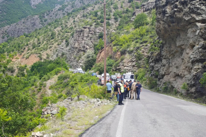 Çoruh Nehri’ne uçan kamyonette kaybolan baba-oğul aranıyor (2)