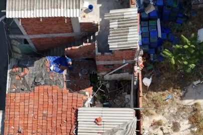 İzmir’de dron destekli uyuşturucu operasyonu; 2 tutuklu
